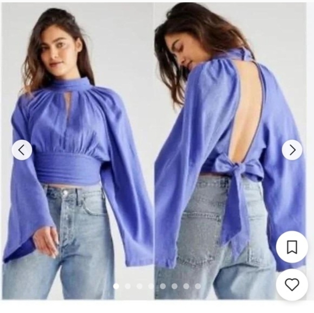 NWOT Jen's Pirate Booty x Free People Ultra Techmo Top Size Large - Picture 7 of 7